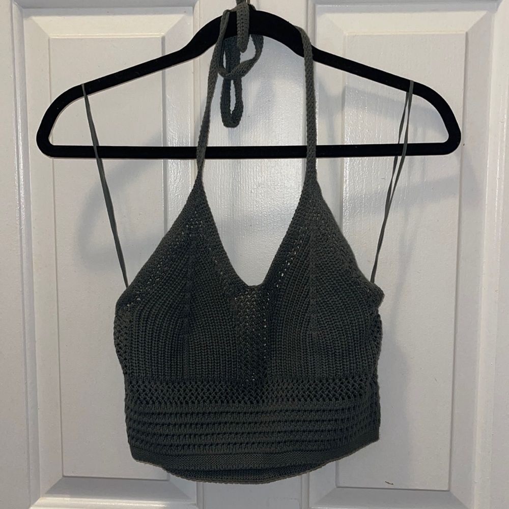 AERIE — Crochet Crop Top